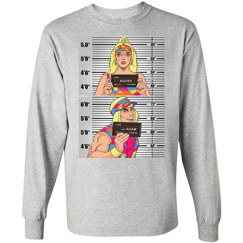 Long Sleeve T-Shirt - EEGEAVFV - Ash - 7