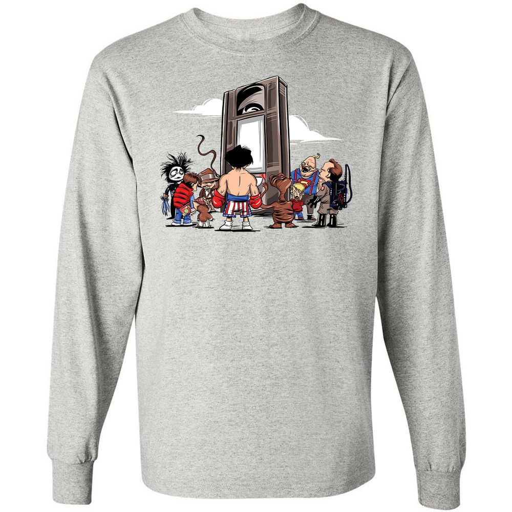 Long Sleeve T-Shirt - NBNZCGGT - Ash - 7