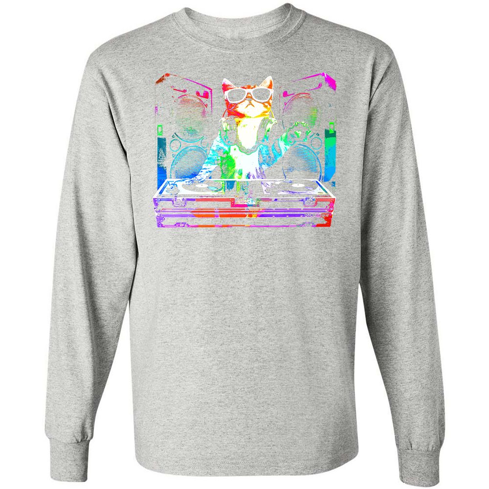 Long Sleeve T-Shirt - TTJMP787 - Ash - 7