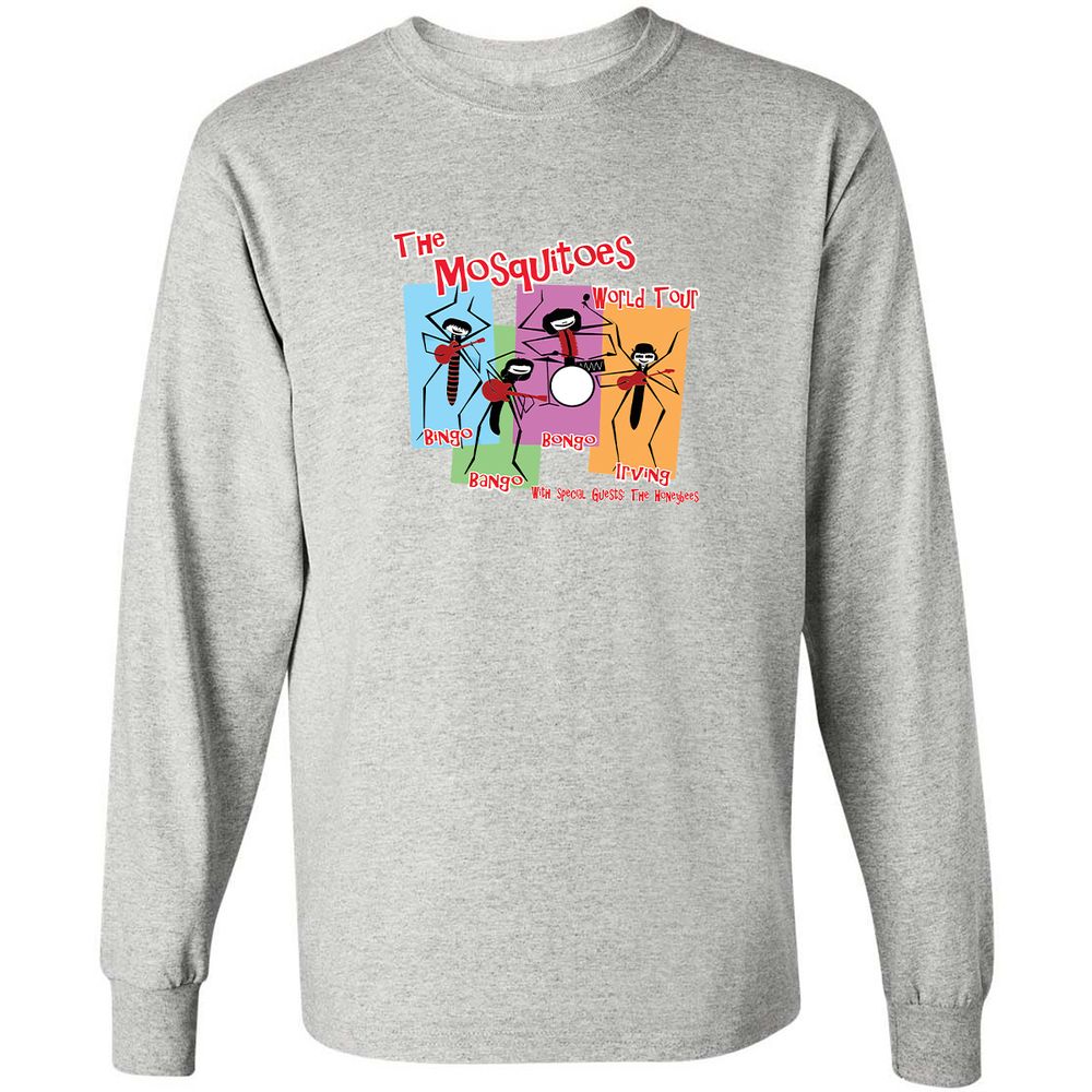 Long Sleeve T-Shirt - 3B9UR7LT - Ash - 7