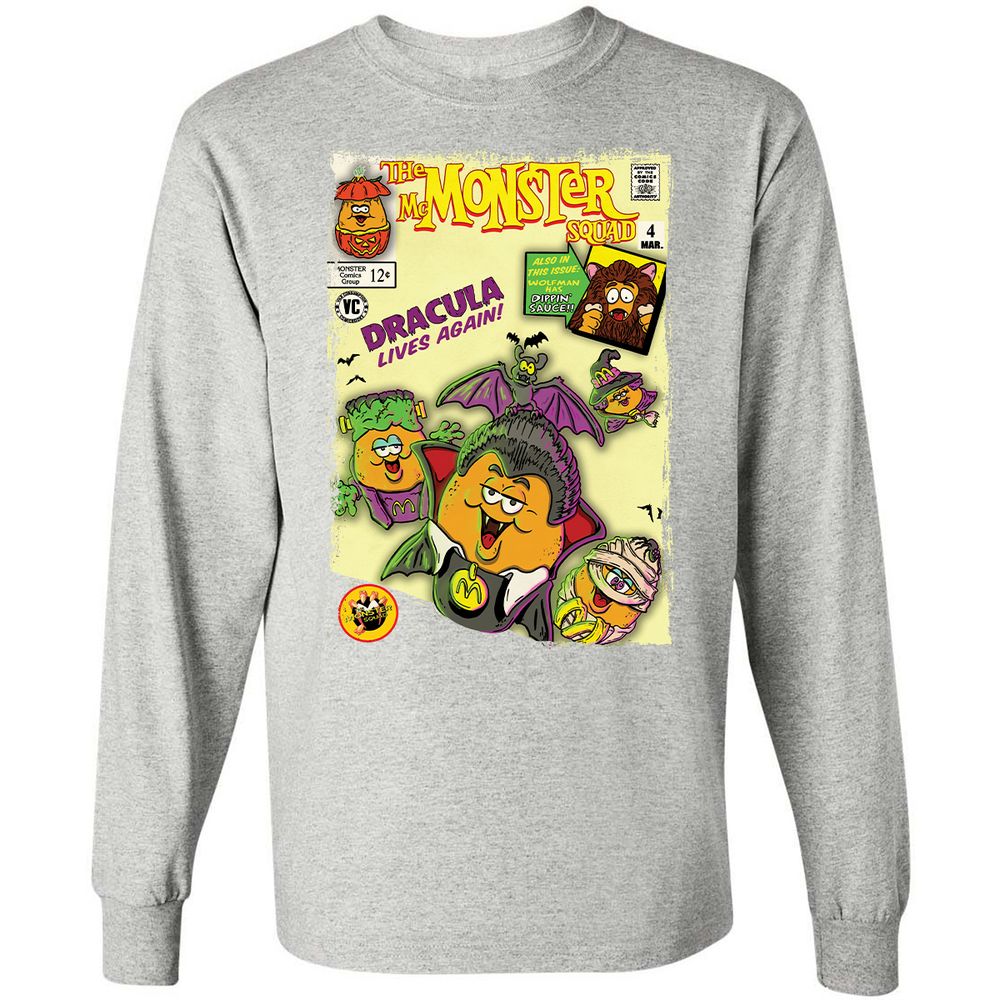 Long Sleeve T-Shirt - 5KKYMM94 - Ash - 7