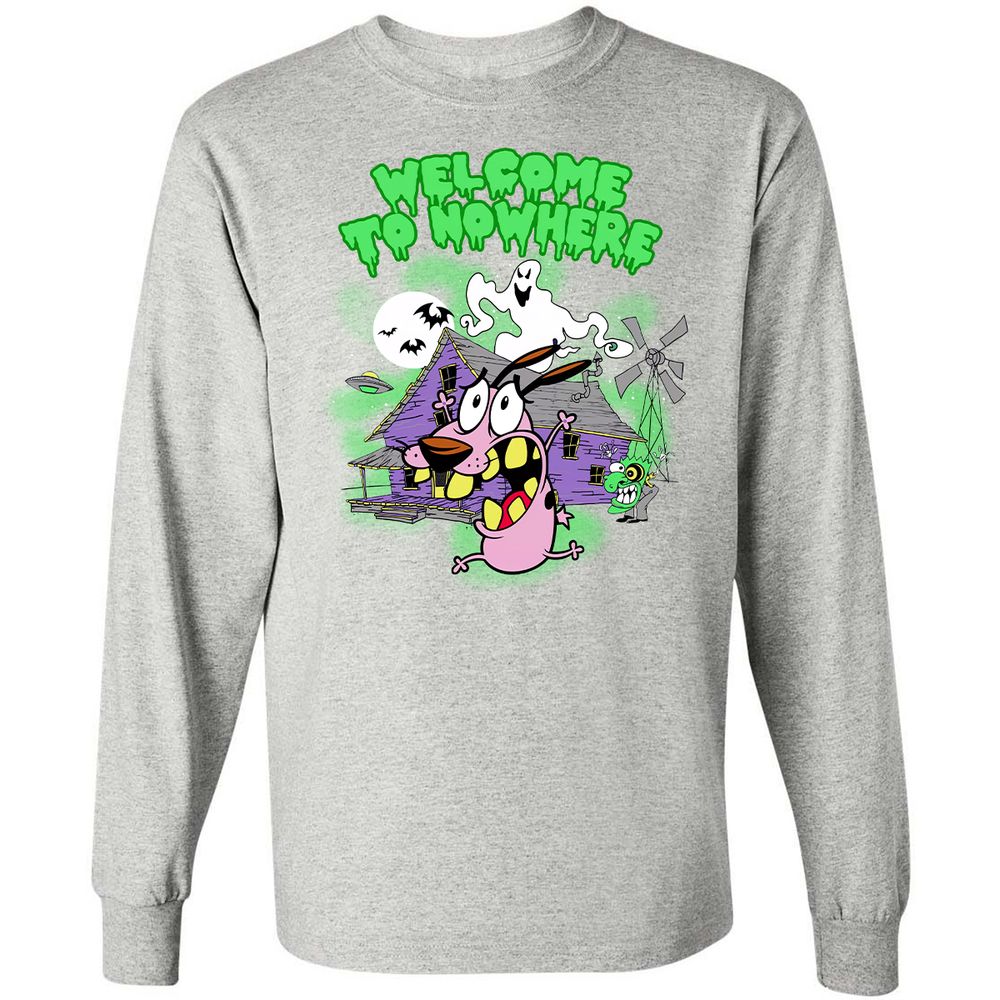 Long Sleeve T-Shirt - QPBWX1MY - Ash - 7