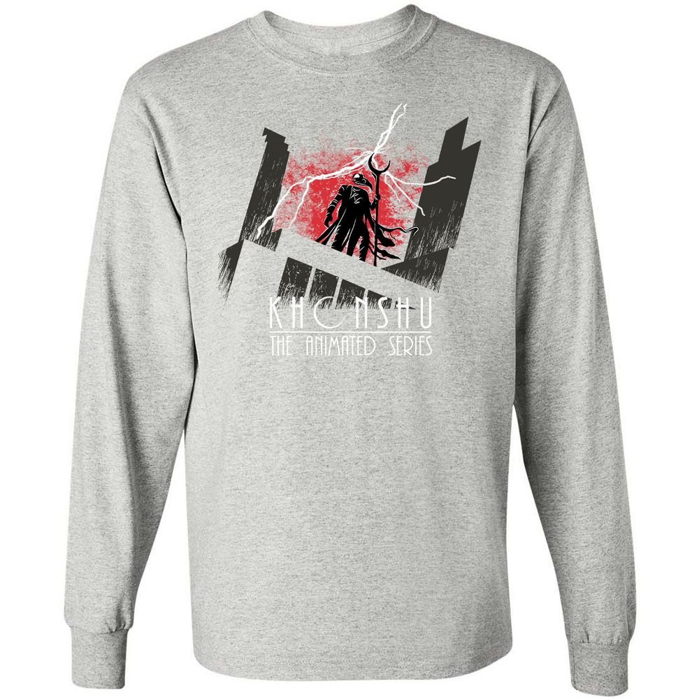 Long Sleeve T-Shirt - 4P9JNJLR - Ash - 7