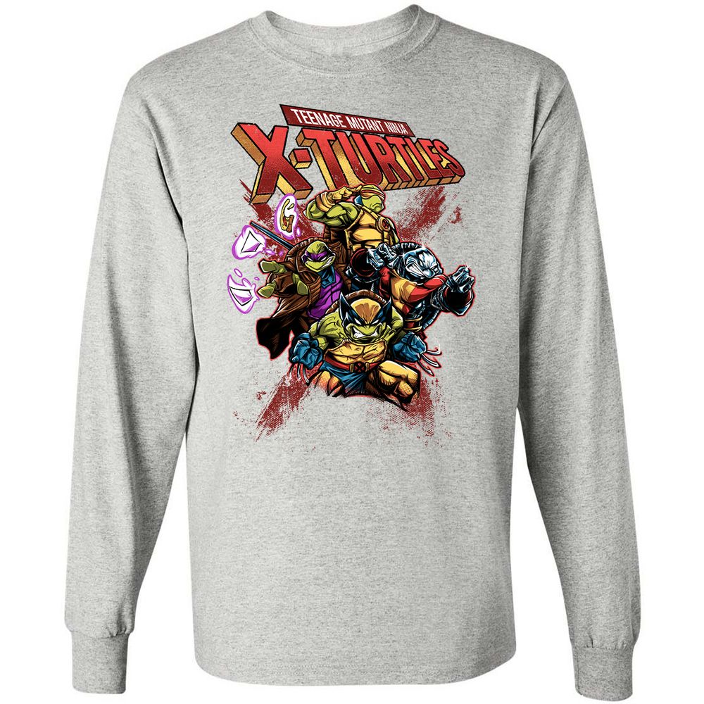 Long Sleeve T-Shirt - 8L6EBUMA - Ash - 7