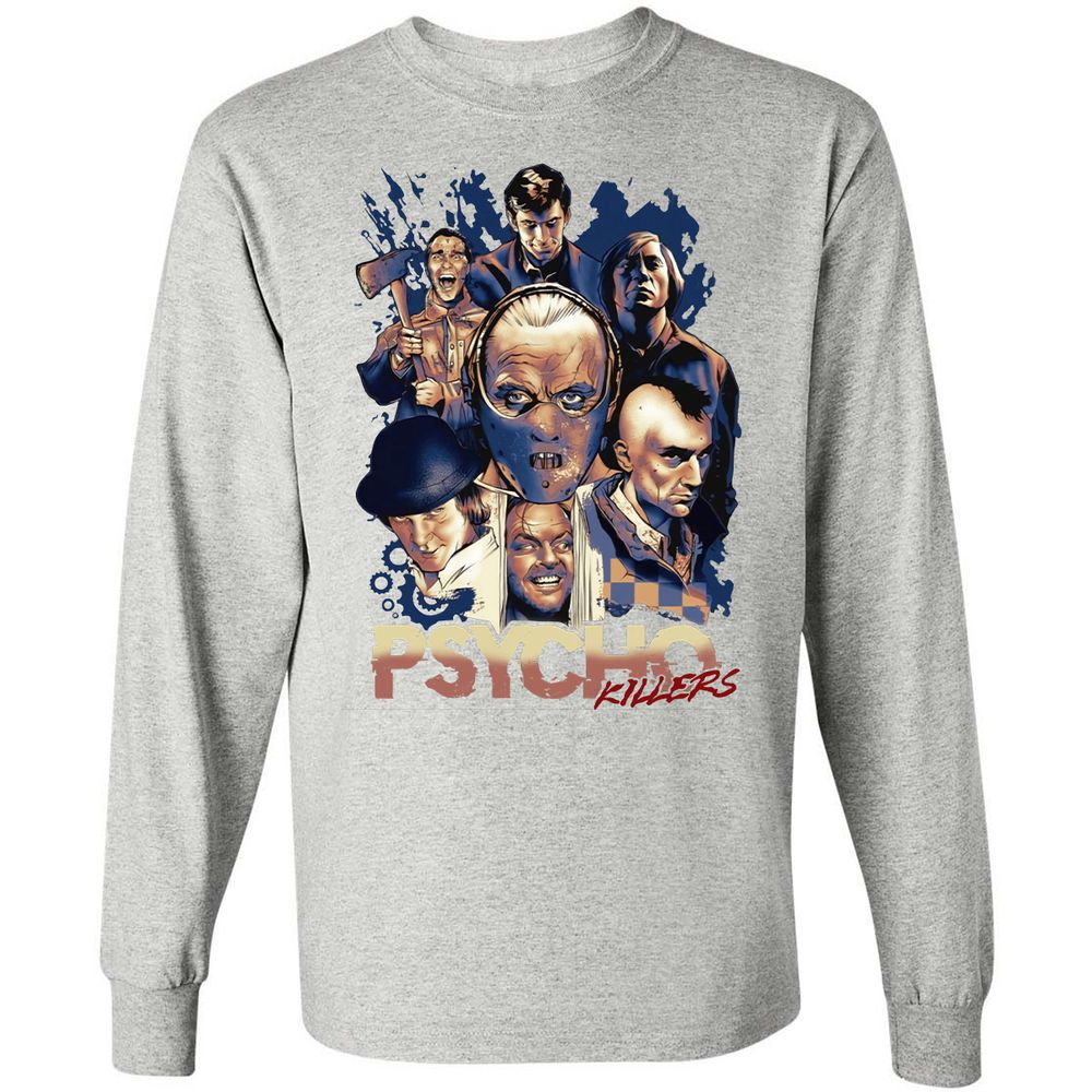 Long Sleeve T-Shirt - HDZ9JZSS - Ash - 7