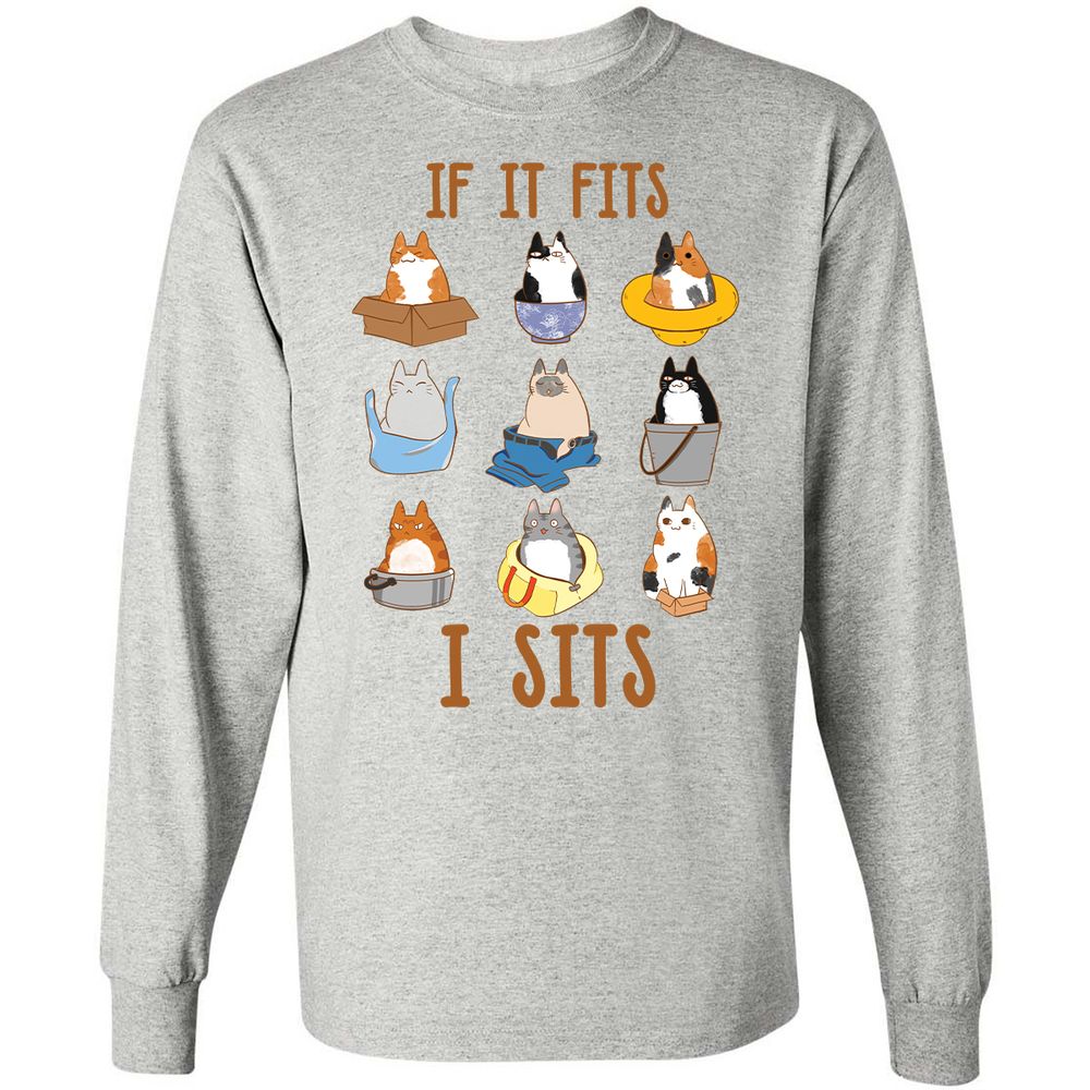 Long Sleeve T-Shirt - 3NYHD1FC - Ash - 7