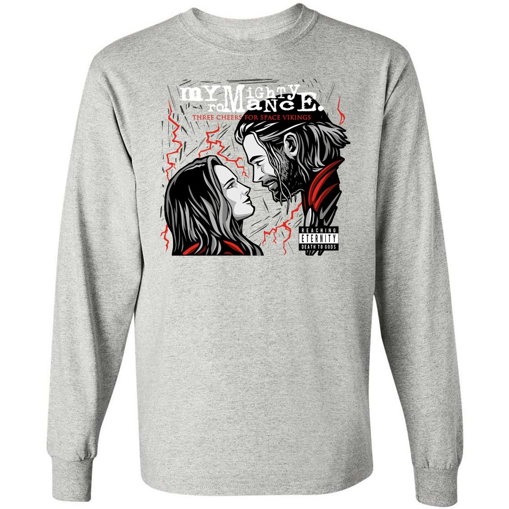 Long Sleeve T-Shirt - 7RZVGJZM - Ash - 7