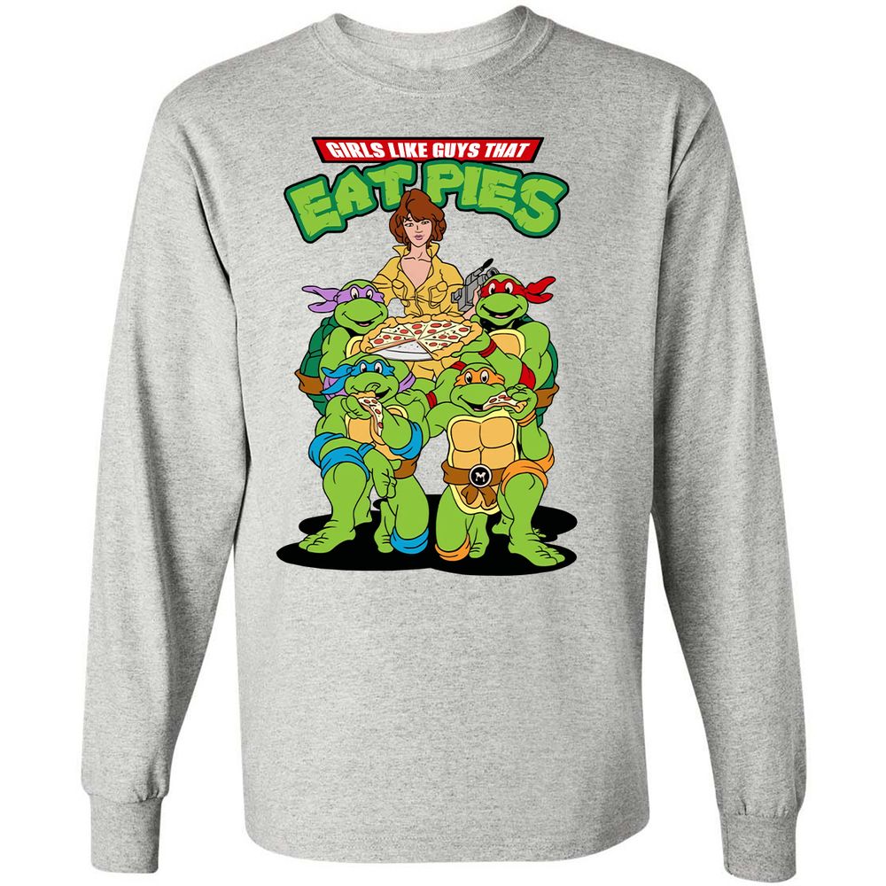 Long Sleeve T-Shirt - CTLLWPN2 - Ash - 7