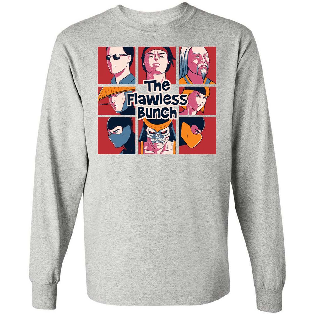 Long Sleeve T-Shirt - B3JDMF3Y - Ash - 7
