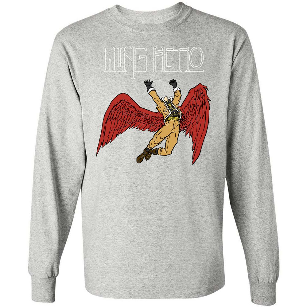 Long Sleeve T-Shirt - 3VL6FSNG - Ash - 7
