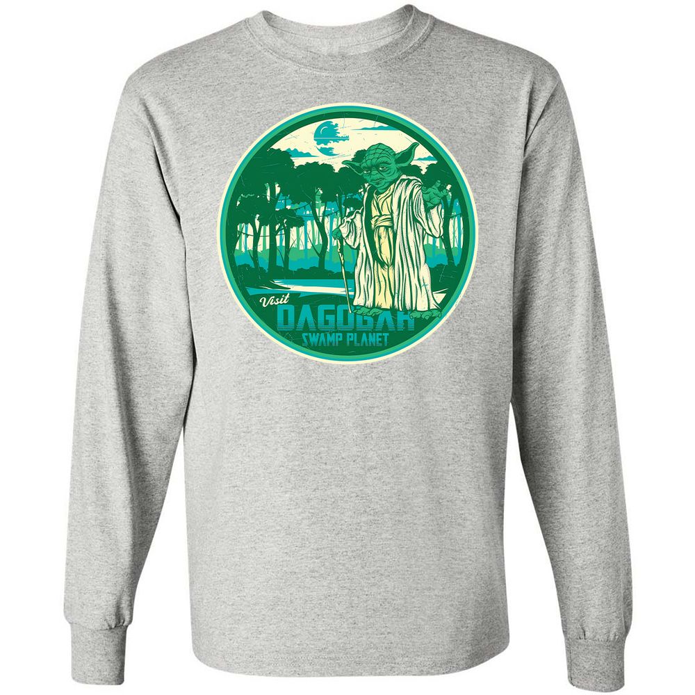 Long Sleeve T-Shirt - B4JVWPYA - Ash - 7