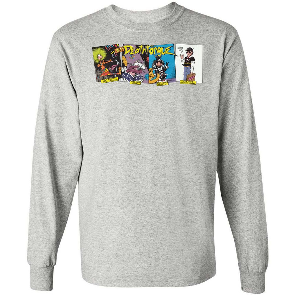 Long Sleeve T-Shirt - 56T883YL - Ash - 7