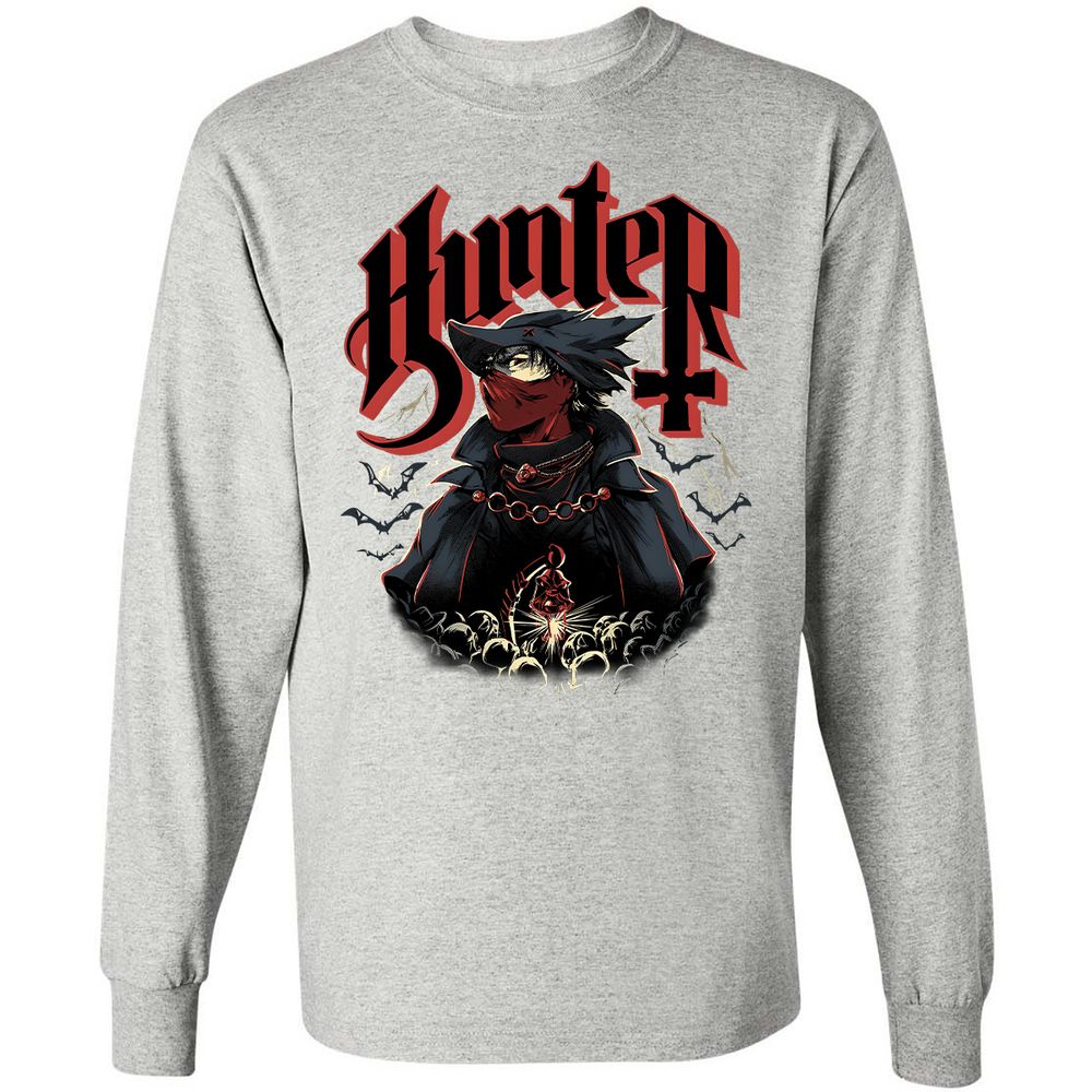 Long Sleeve T-Shirt - KSYBQNE2 - Ash - 7