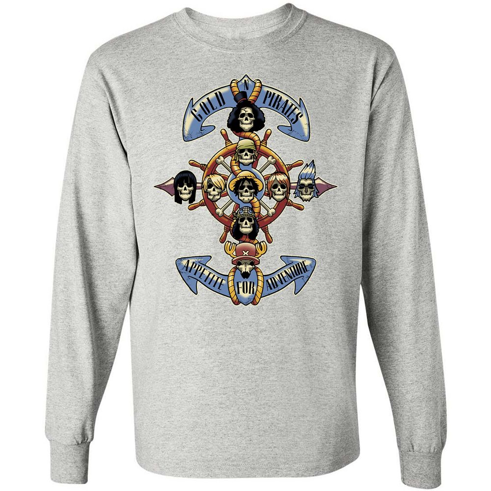 Long Sleeve T-Shirt - ZXNKJ2S2 - Ash - 7