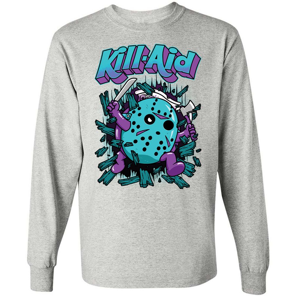 Long Sleeve T-Shirt - TRSRGNR1 - Ash - 7