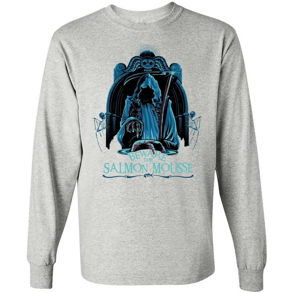 Long Sleeve T-Shirt - 7GSL3EH6 - Ash - 7