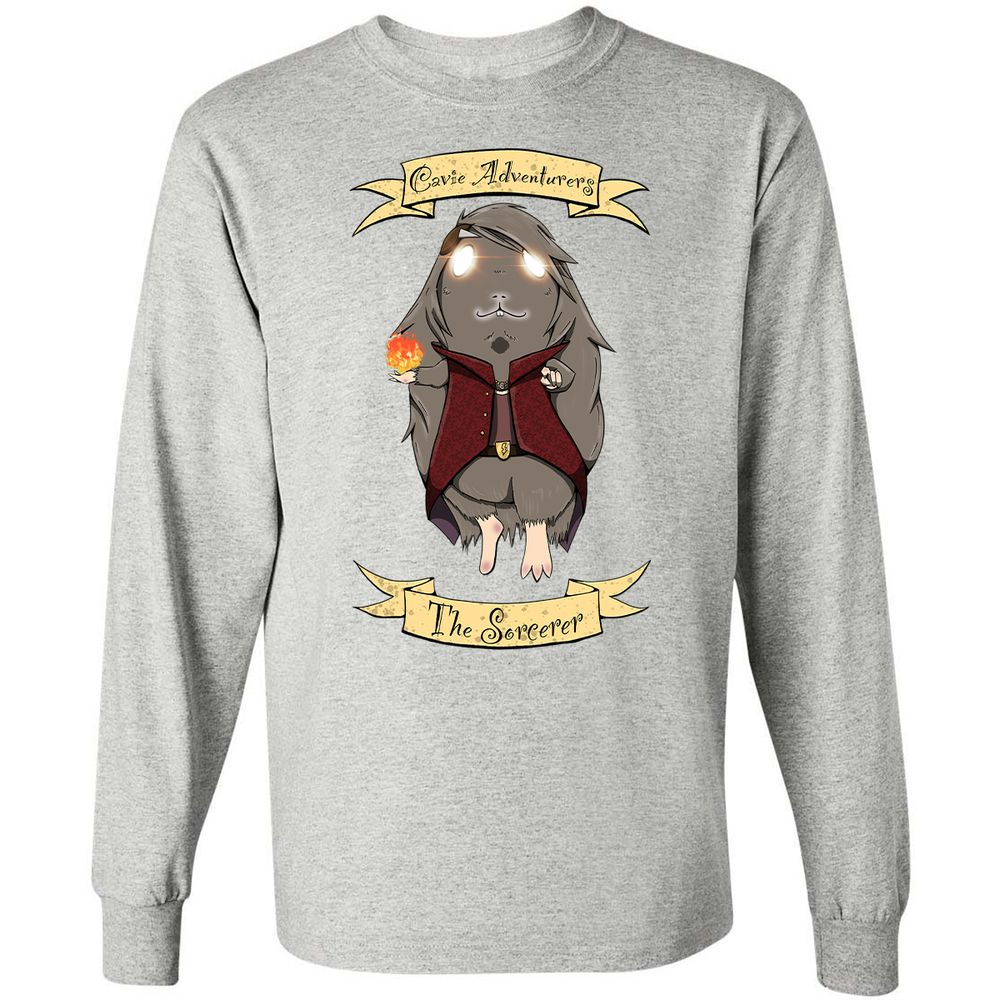 Long Sleeve T-Shirt - HUSPURFU - Ash - 7