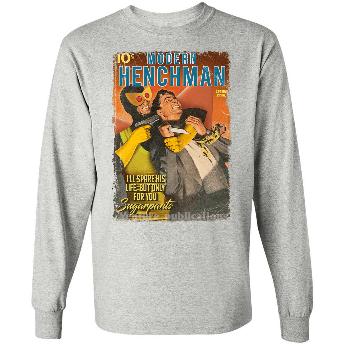 Long Sleeve T-Shirt - P1HT2K2P - Ash - 7