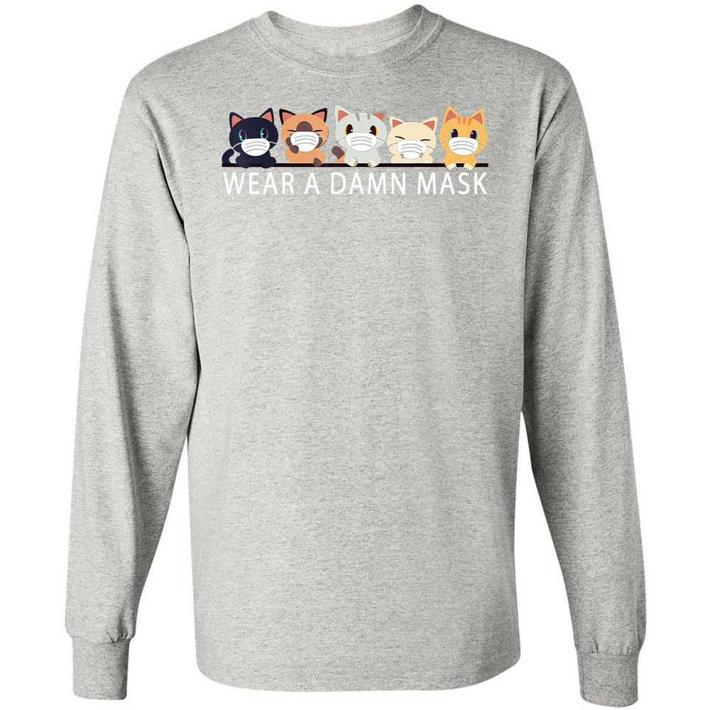 Long Sleeve T-Shirt - RLUTHUZG - Ash - 7