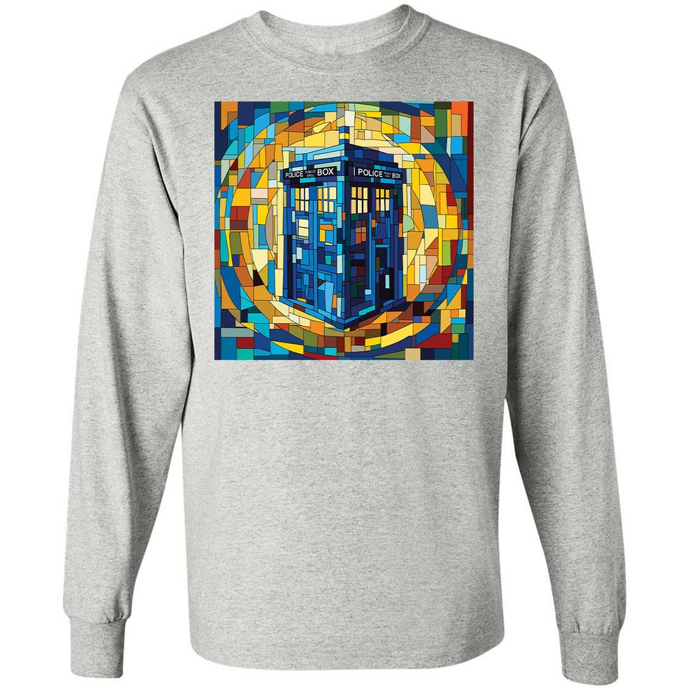 Long Sleeve T-Shirt - AVCM6SFA - Ash - 7