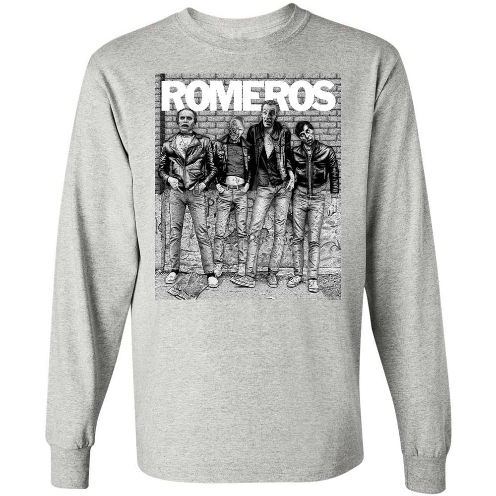 Long Sleeve T-Shirt - PRCLJ4H9 - Ash - 7