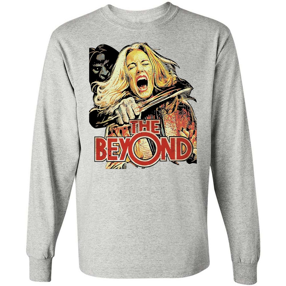 Long Sleeve T-Shirt - UZGZ61GX - Ash - 7