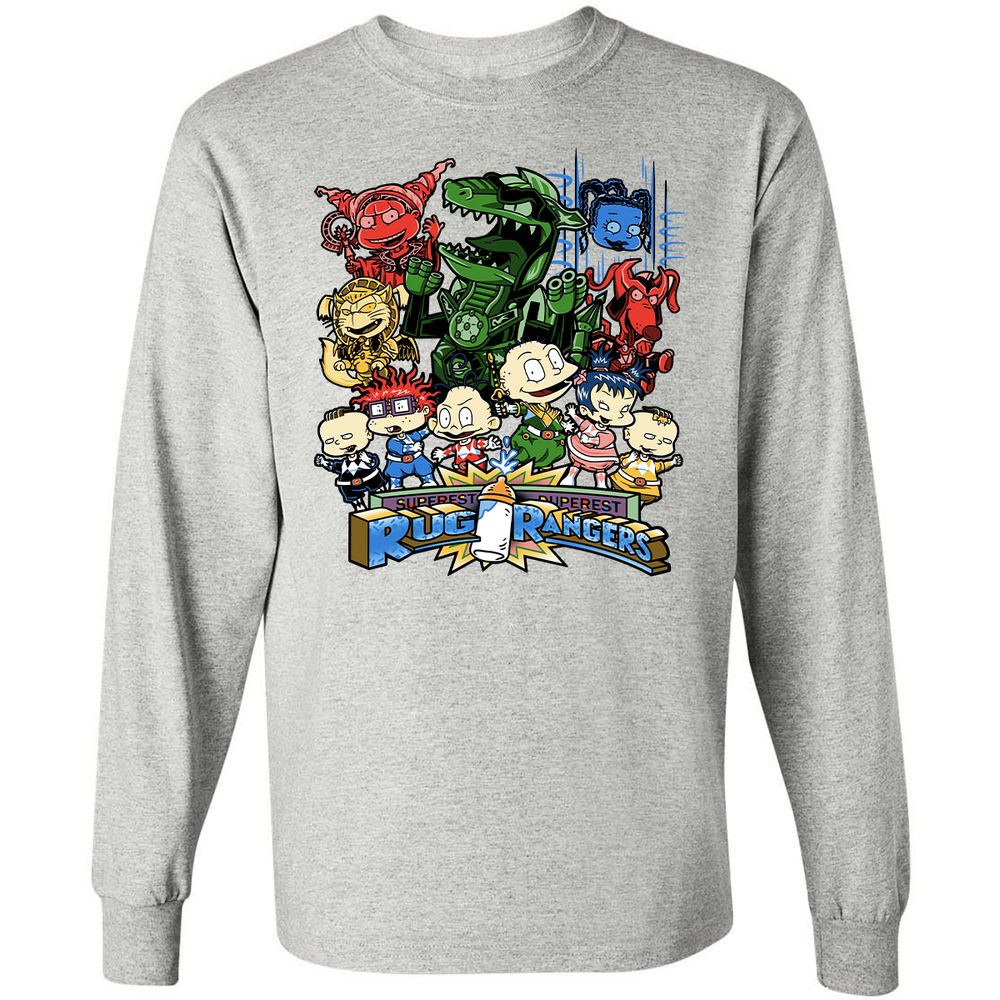 Long Sleeve T-Shirt - G37YZYWJ - Ash - 7