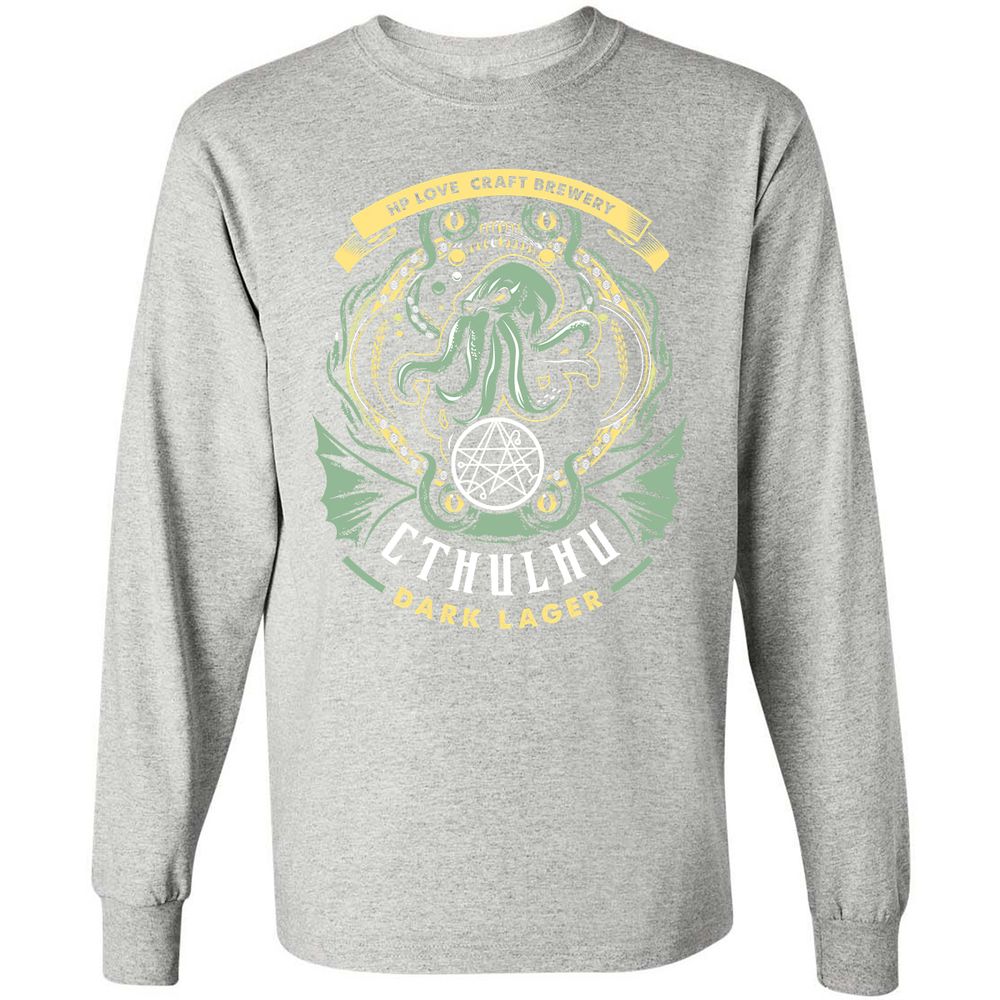 Long Sleeve T-Shirt - A5H4NT66 - Ash - 7