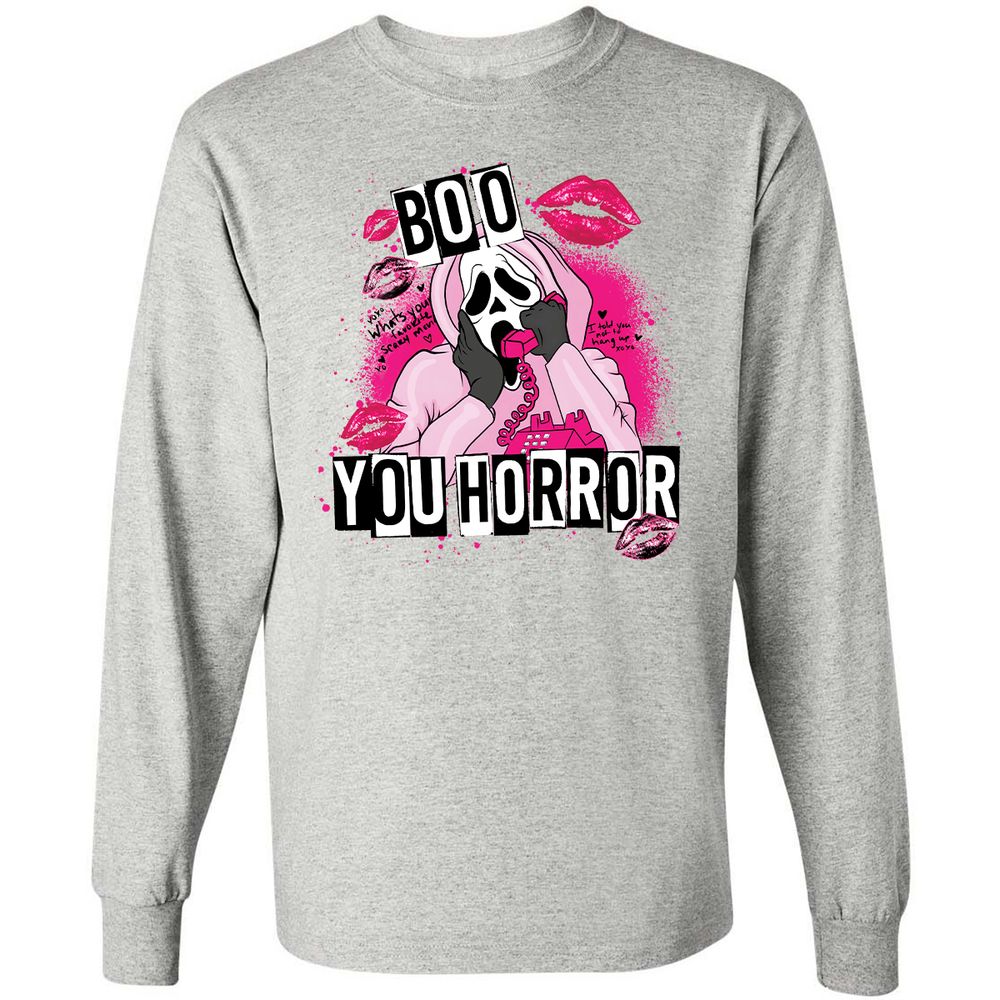 Long Sleeve T-Shirt - HKVW3VTH - Ash - 7