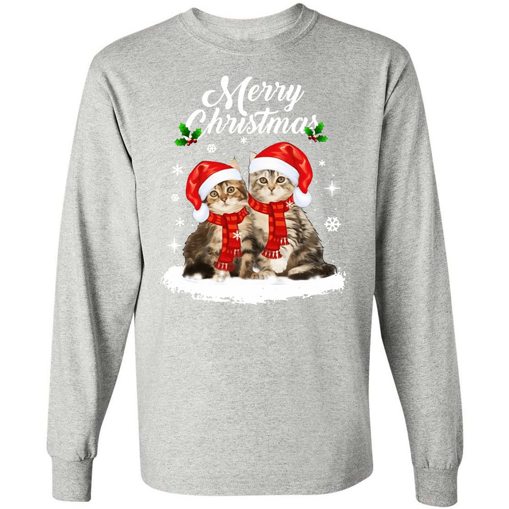 Long Sleeve T-Shirt - TEU7LY6P - Ash - 7