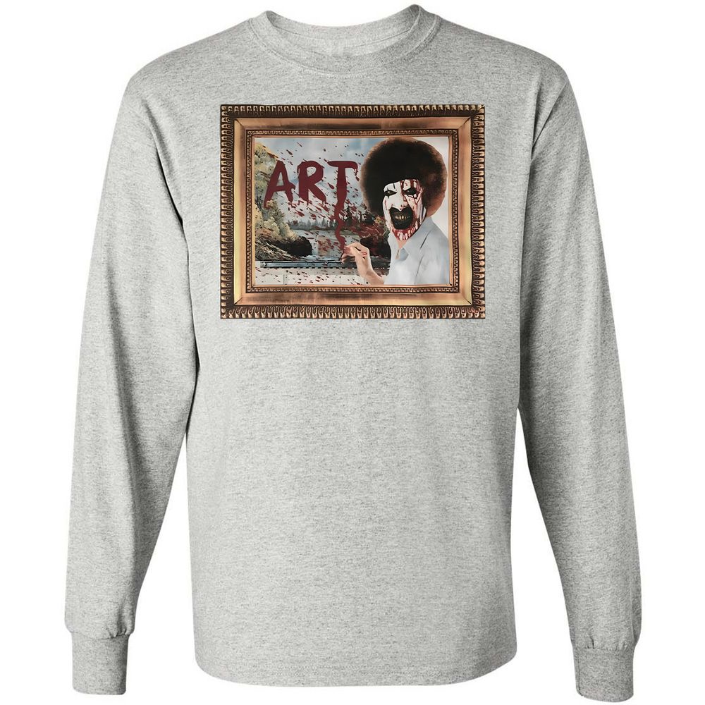 Long Sleeve T-Shirt - AERW6B58 - Ash - 7