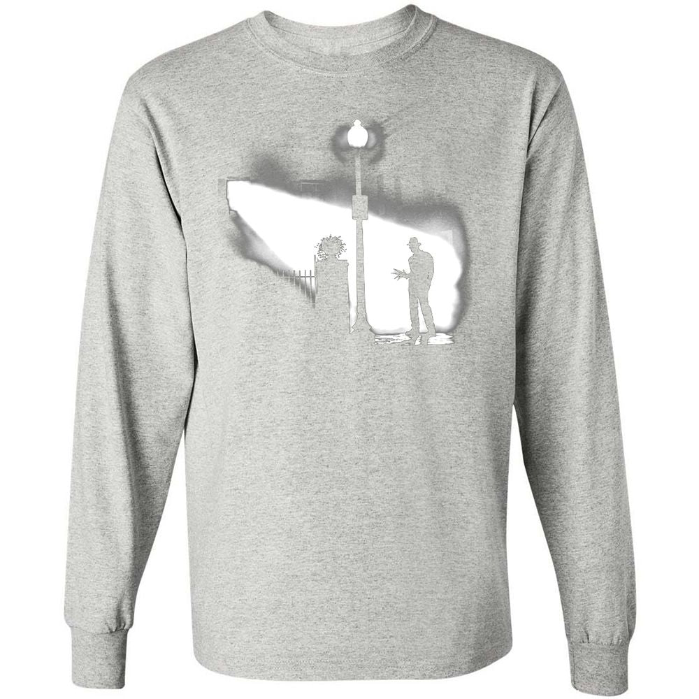 Long Sleeve T-Shirt - 88NWSXMA - Ash - 7