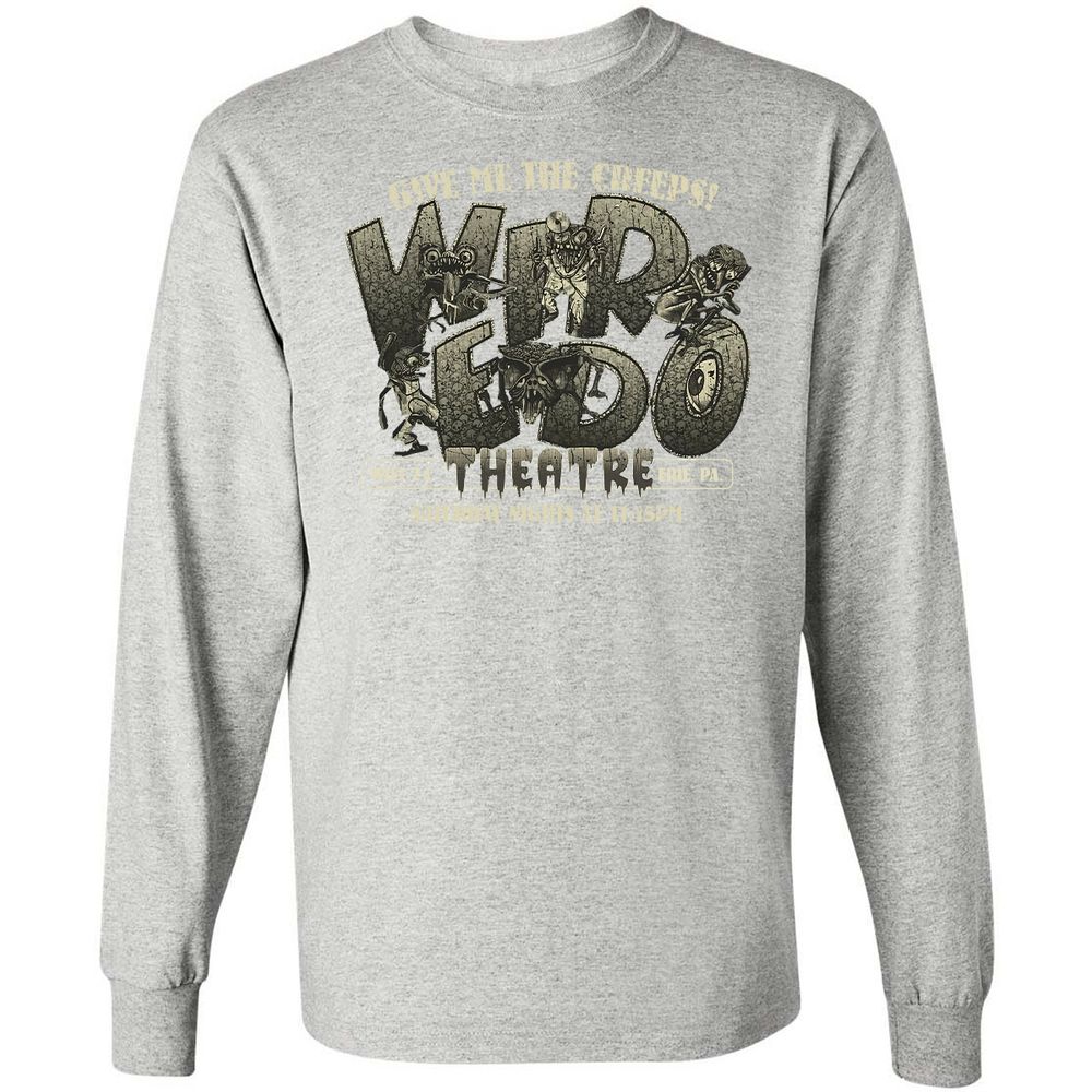 Long Sleeve T-Shirt - WWLY4PEK - Ash - 7