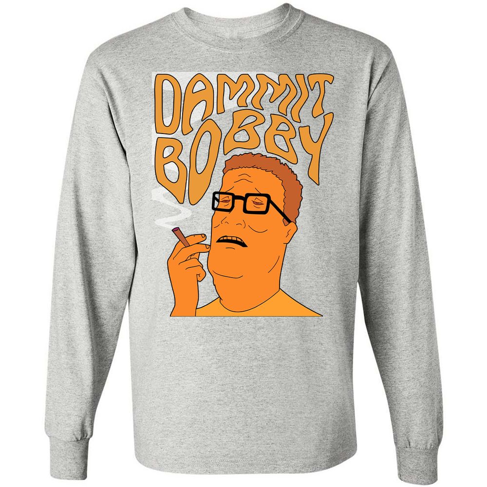 Long Sleeve T-Shirt - 99VLQ3KE - Ash - 7