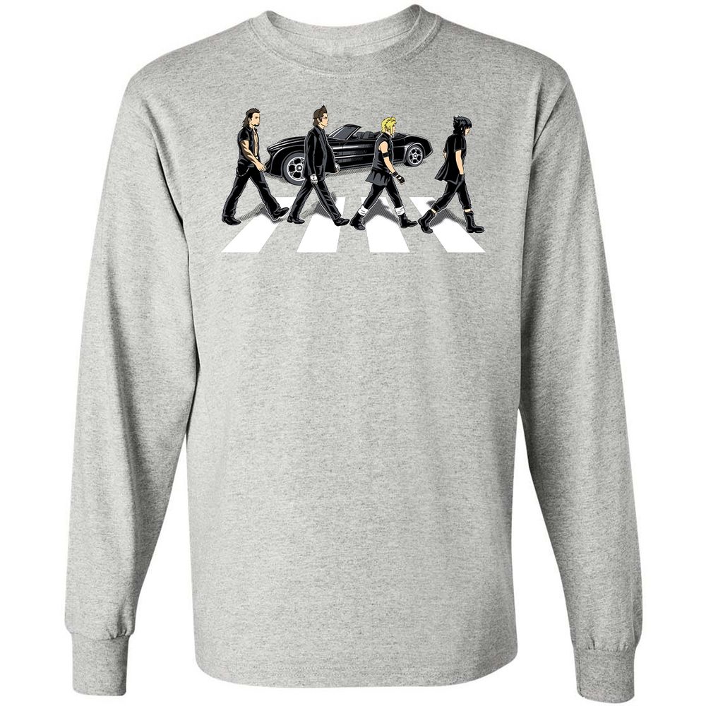 Long Sleeve T-Shirt - 3RJSA619 - Ash - 7