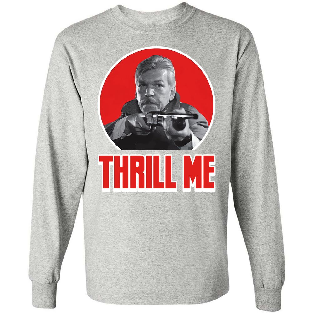 Long Sleeve T-Shirt - CRL87BTD - Ash - 7