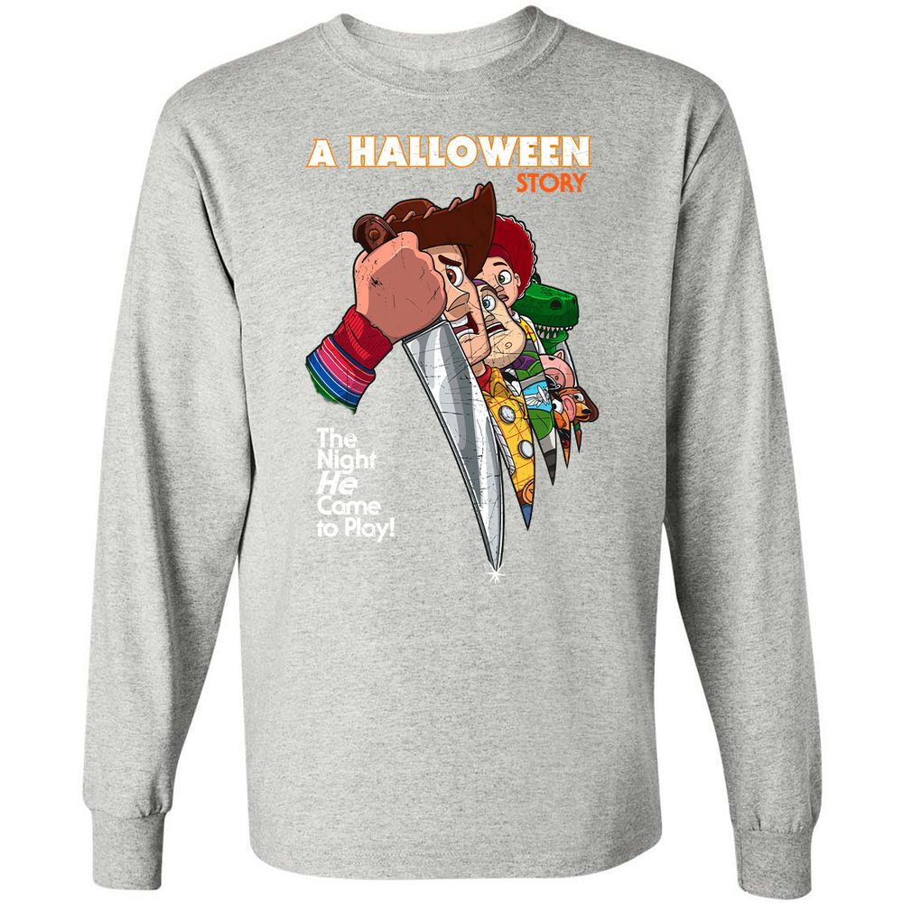 Long Sleeve T-Shirt - E22WT4DJ - Ash - 7