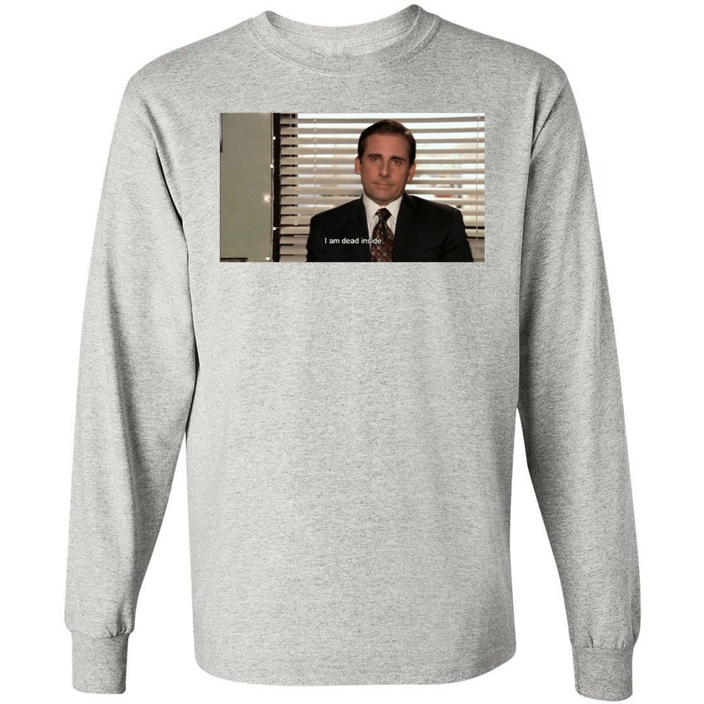 Long Sleeve T-Shirt - ZU1BB8JE - Ash - 7