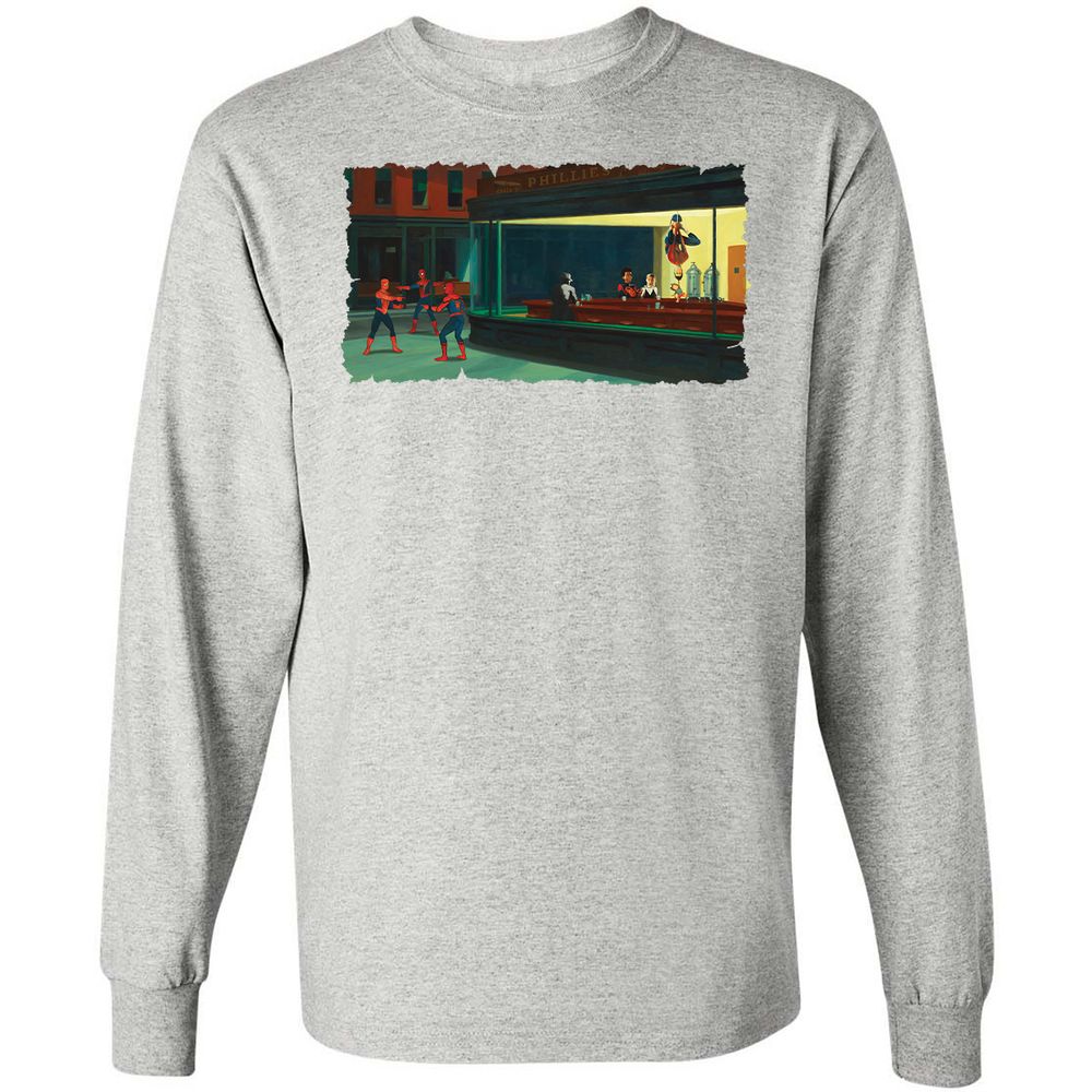 Long Sleeve T-Shirt - K7EKEPWV - Ash - 7