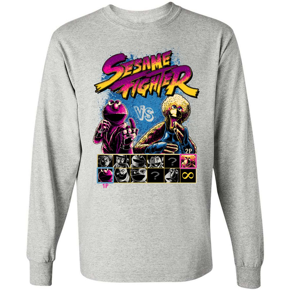 Long Sleeve T-Shirt - AB5R4XTD - Ash - 7