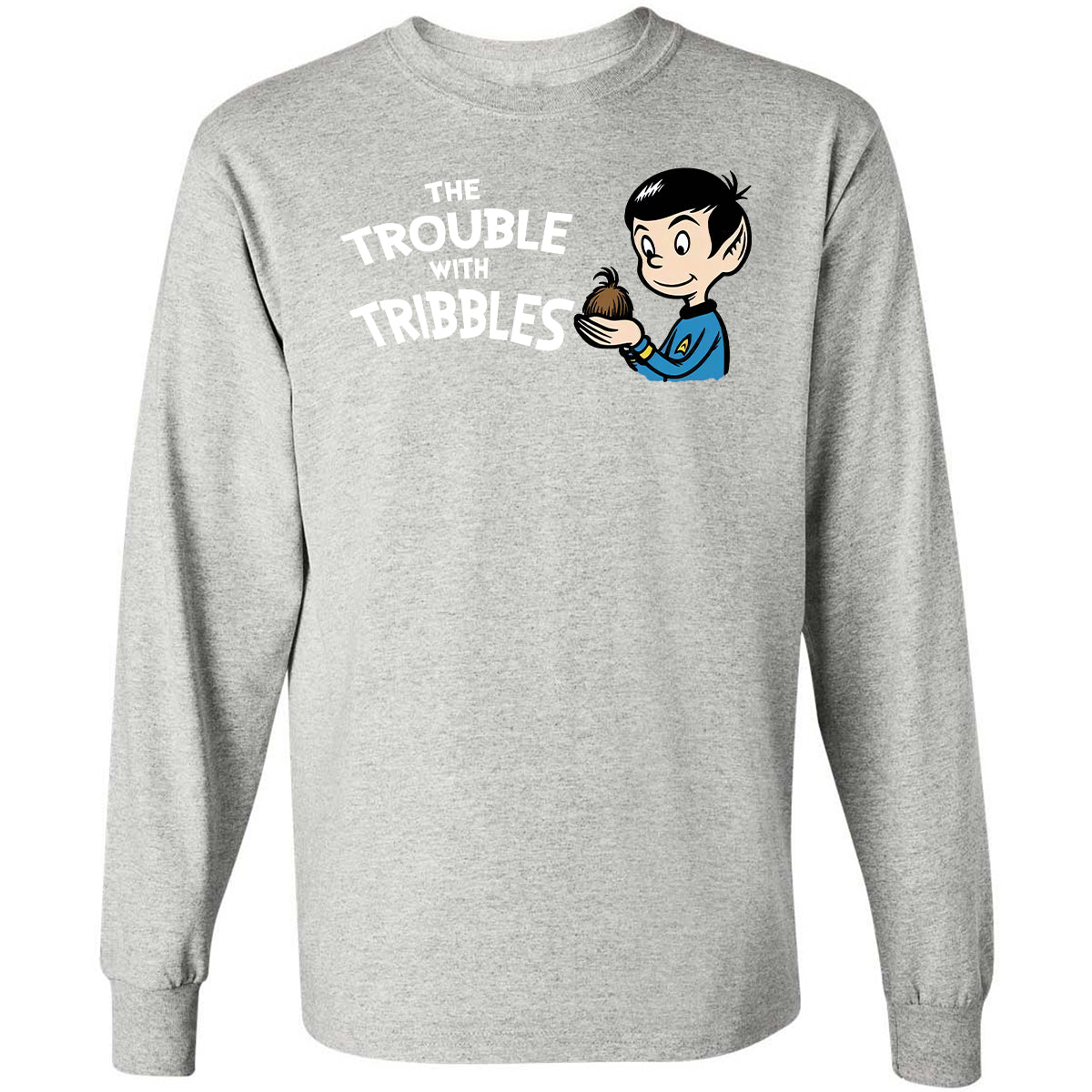 Long Sleeve T-Shirt - QSQ3LUUX - Ash - 7