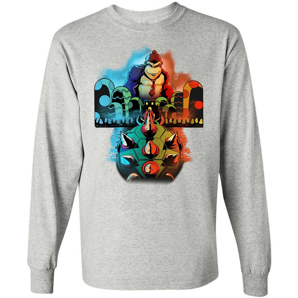 Long Sleeve T-Shirt - HVL44HV8 - Ash - 7