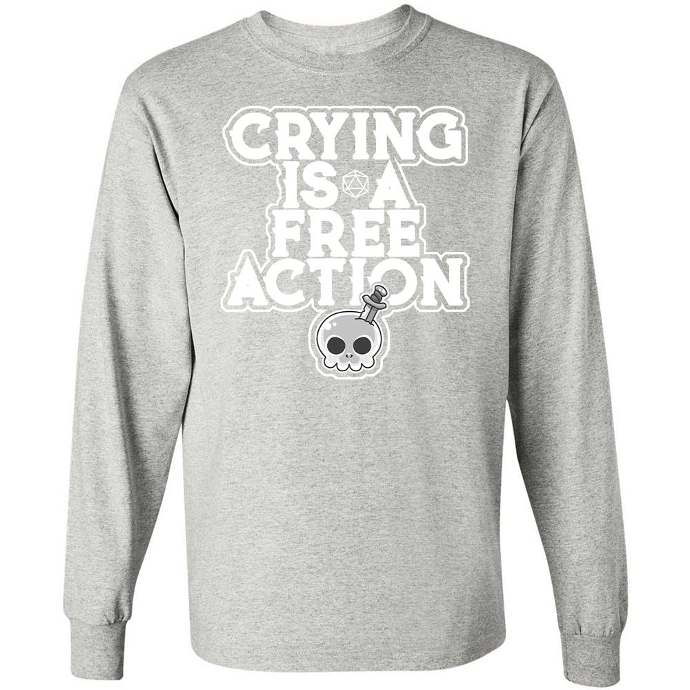 Long Sleeve T-Shirt - KYAFMW95 - Ash - 7