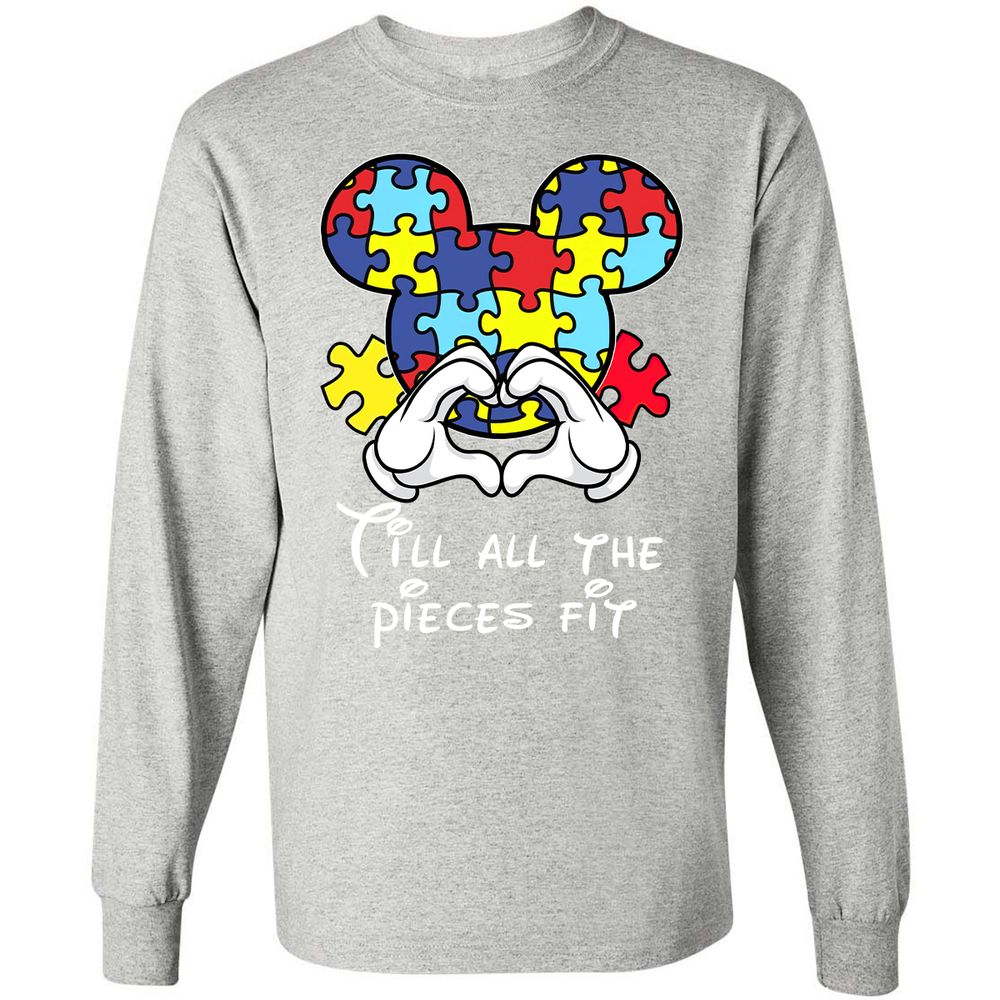 Long Sleeve T-Shirt - 5Y8JC667 - Ash - 7