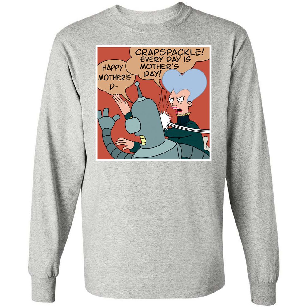 Long Sleeve T-Shirt - 3YC1DFGN - Ash - 7