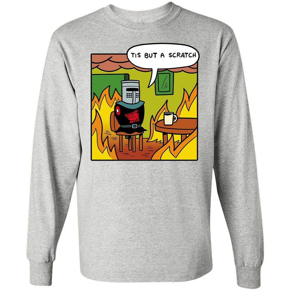 Long Sleeve T-Shirt - SJCRJ9H2 - Ash - 7