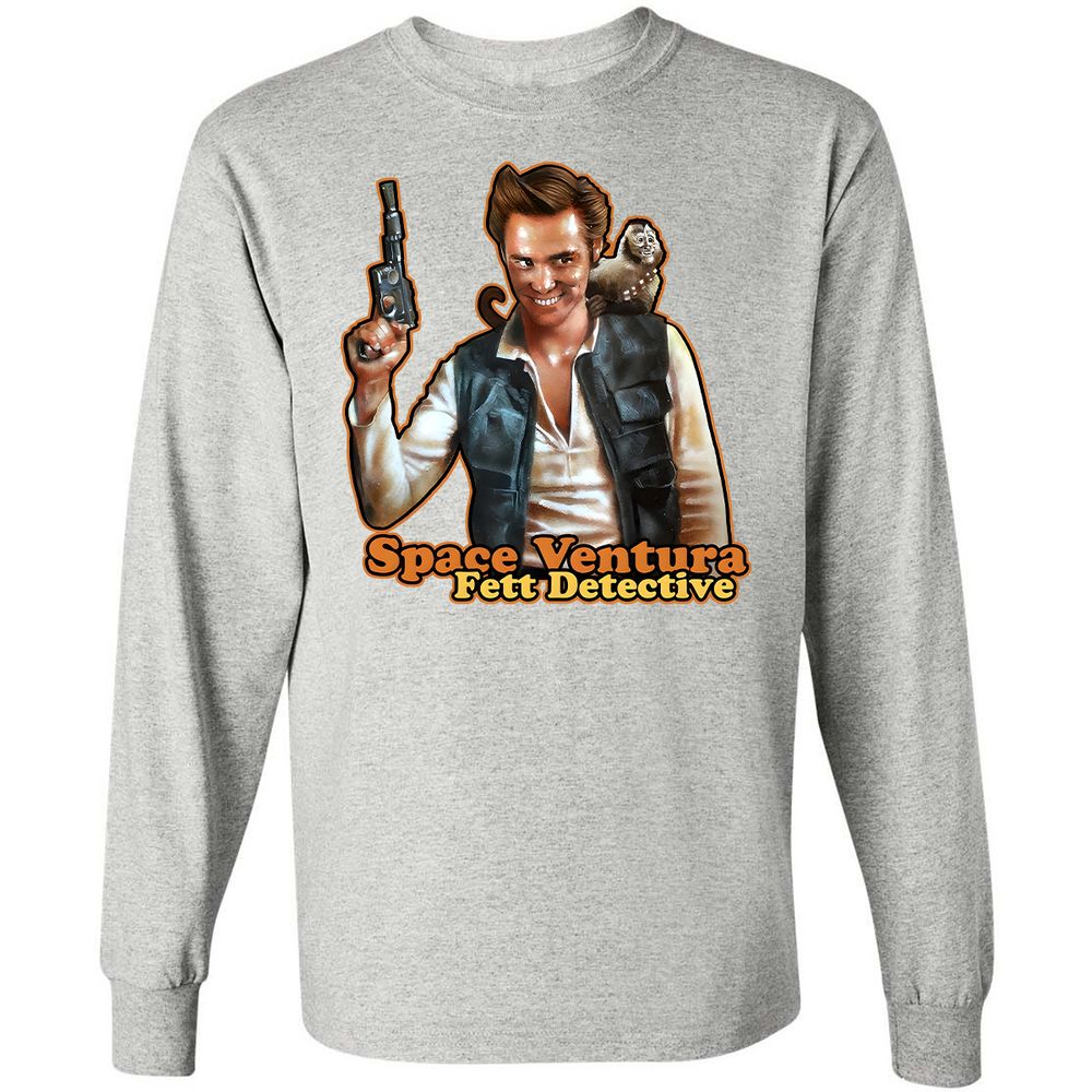 Long Sleeve T-Shirt - VU58AH57 - Ash - 7