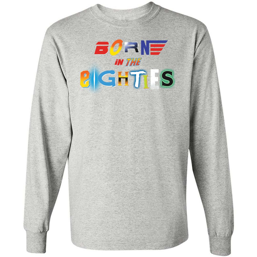 Long Sleeve T-Shirt - AX2QPSFE - Ash - 7