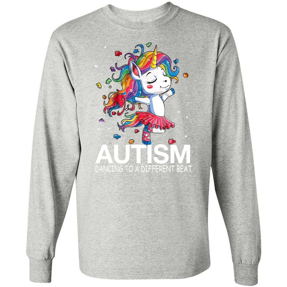 Long Sleeve T-Shirt - 2C5VN3EC - Ash - 7