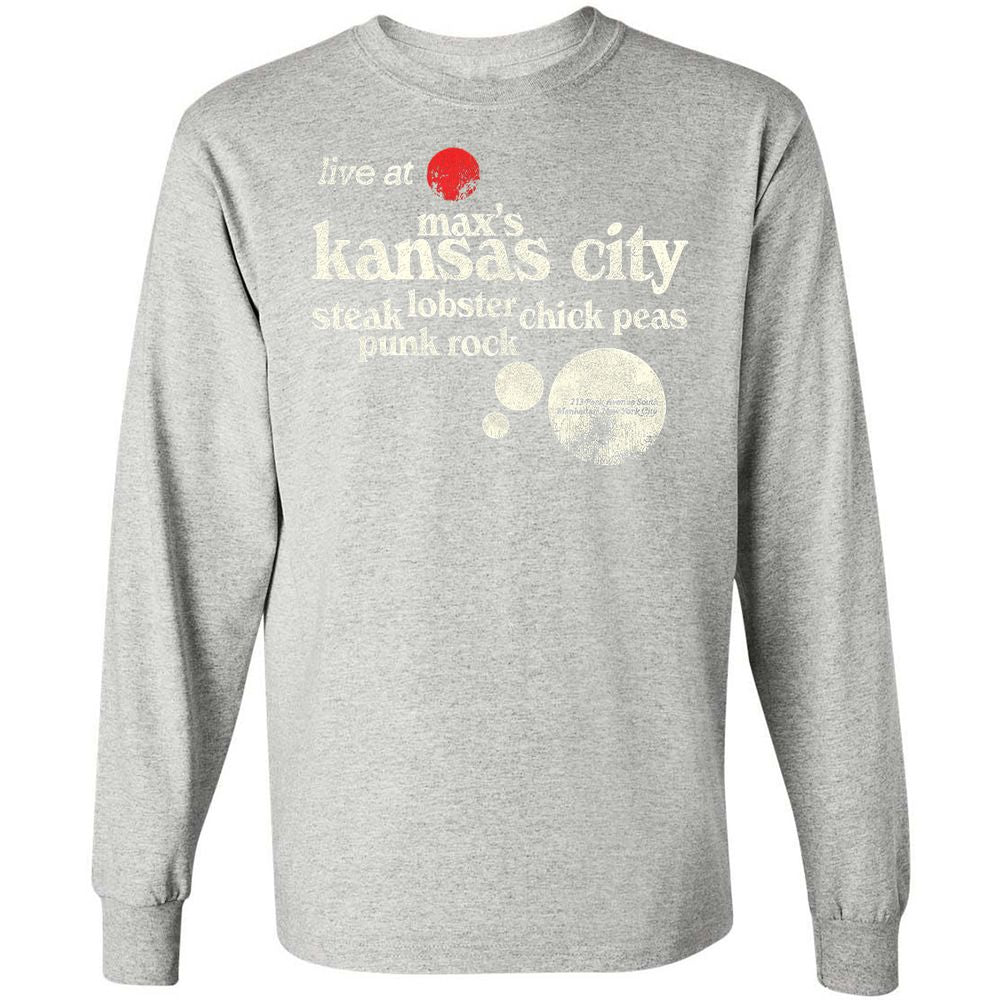 Long Sleeve T-Shirt - CQHPXRHG - Ash - 7